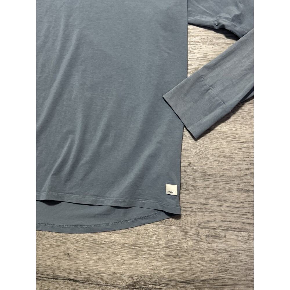 Vuori Women's Long Sleeve Feather Tee Size XL Blue EUC - Picture 2 of 5